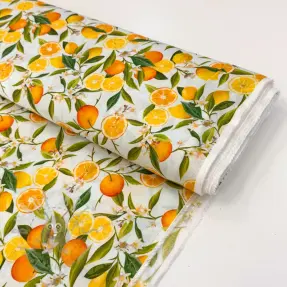 Viscose RAYON POPLIN Fruity design D