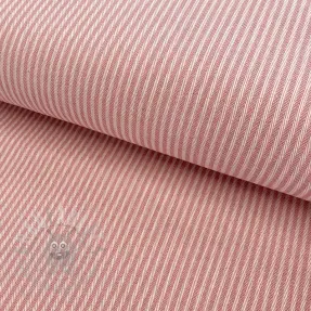 Decoratiestof DOBBY Colored stripe blush