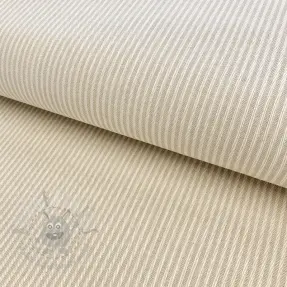 Decoratiestof DOBBY Colored stripe linen
