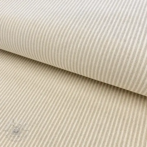 Decoratiestof DOBBY Colored stripe linen