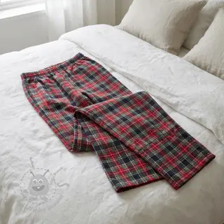 Katoenen stof LIGHT FLANNEL Check design C