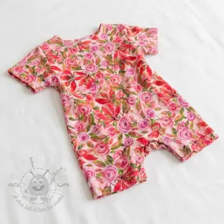 Viscose RAYON POPLIN Printed Rosie design En