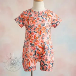 Viscose RAYON POPLIN Printed Rosie design B