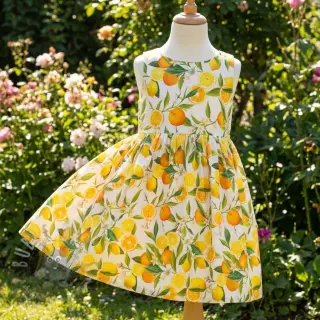 Viscose RAYON POPLIN Fruity design D