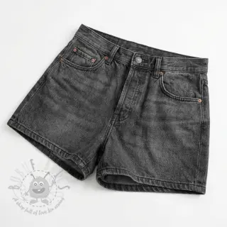 Katoenen stof JEANS Chambre black
