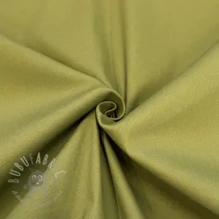 Katoenen stof TWILL soft brushed lime