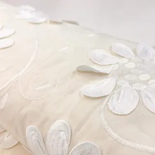 Bavlnená látka EMBROIDERY Bellagio cream