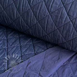 Gewatteerde stof Stepples Denim square