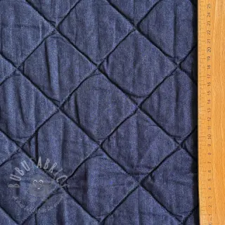 Gewatteerde stof Stepples Denim square