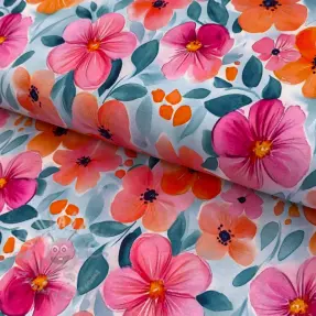 Tricot VISCOSE LYCRA HEAVY Full colors design En