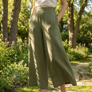 Linnen SORONA green