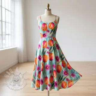 Tricot VISCOSE LYCRA HEAVY Full colors design C
