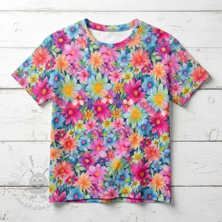Tricot VISCOSE LYCRA HEAVY Full colors design E
