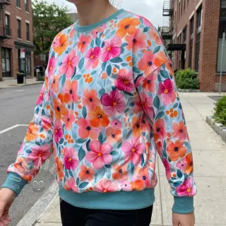 Tricot VISCOSE LYCRA HEAVY Full colors design En