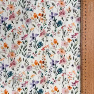 Viscose met linnen Shabby chic design D