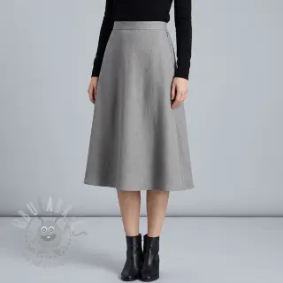 viscose met linnen SPANDEX grey