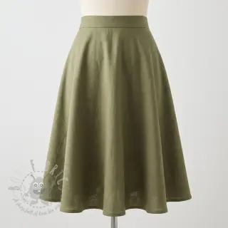 viscose met linnen SPANDEX moss green