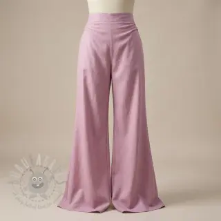 viscose met linnen SPANDEX lilac