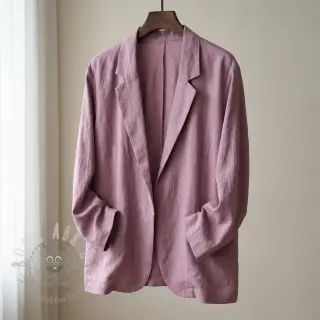 viscose met linnen SPANDEX lilac