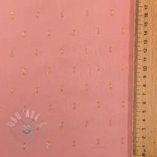Viscose LUREX blush