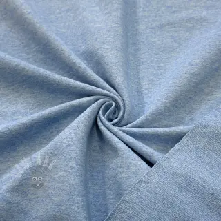 Sweaterstof blue melange