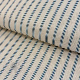 Decoratiestof Linenlook Vincennes bleu