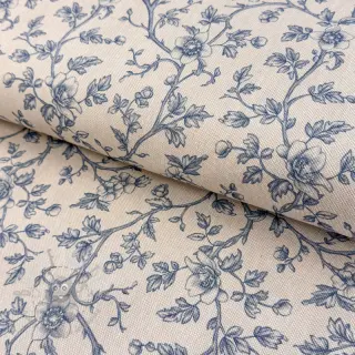 Decoratiestof Linenlook Meredith bleu