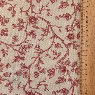 Decoratiestof Linenlook Meredith rouge