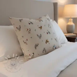 Decoratiestof Linenlook Picoti multico