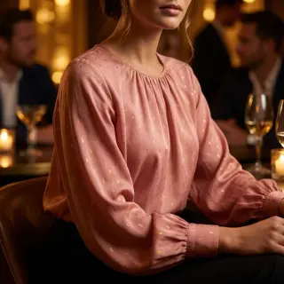 Viskóza LUREX blush