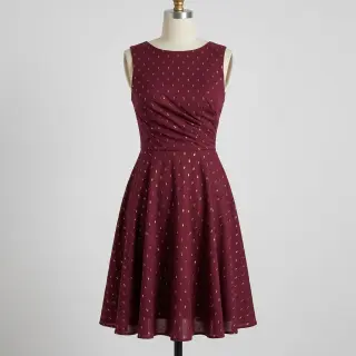 Viskóza LUREX burgundy