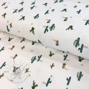 Tricot Safari off white digital print