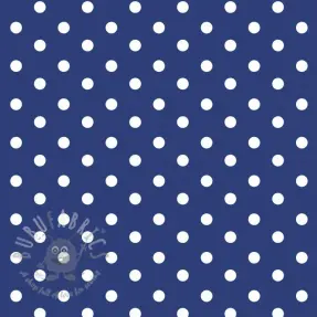 Katoenen stof Dots cobalt