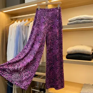 Viskóza ROSELLA STRETCH Animals purple