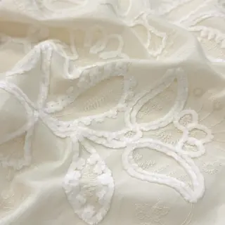Bavlnená látka EMBROIDERY Chenille Manon design B