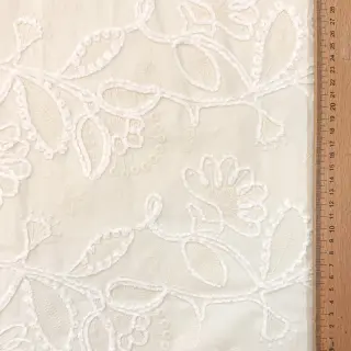 Bavlnená látka EMBROIDERY Chenille Manon design B