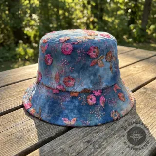 Babyrib cord TIE DYE 21W Catchy design C