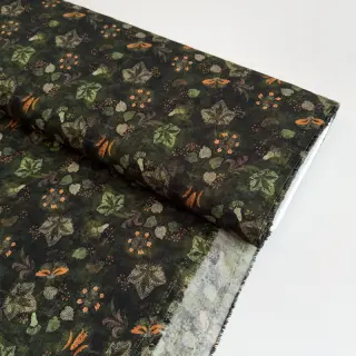 Viskóza RAYON POPLIN Dark barrock design B
