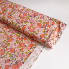 Viscose RAYON POPLIN Simplistic flowers design En