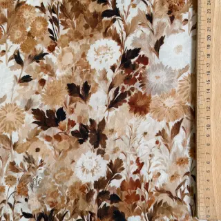 Viscose RAYON POPLIN Wild flowers design C
