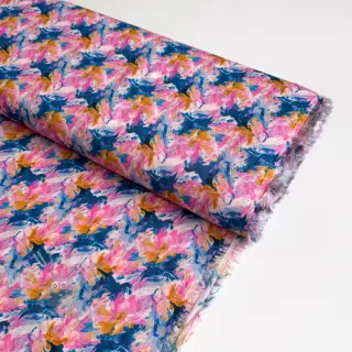 Viscose RAYON POPLIN Faded spots design En
