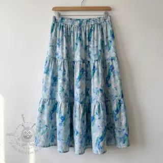 Viscose RAYON POPLIN Faded spots design C