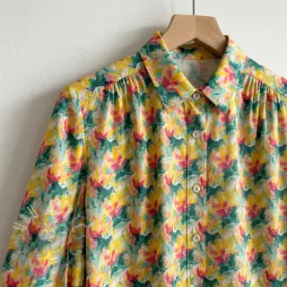 Viscose RAYON POPLIN Faded spots design B