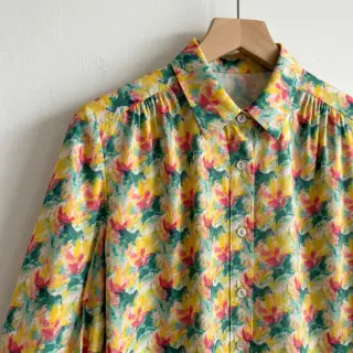 Viskóza RAYON POPLIN Faded spots design B