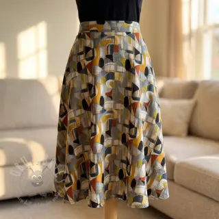 Viscose RAYON POPLIN Leona design D