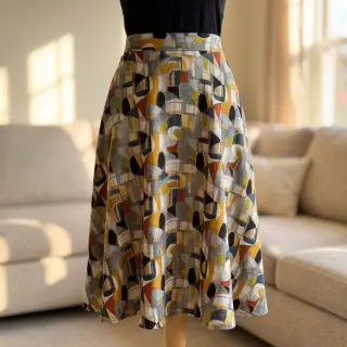 Viskóza RAYON POPLIN Leona design D
