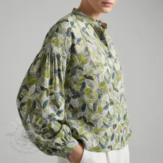 Viscose RAYON POPLIN Floral design D