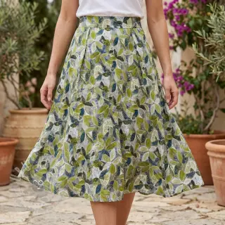 Viscose RAYON POPLIN Floral design D