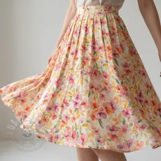 Viscose RAYON POPLIN Love design E