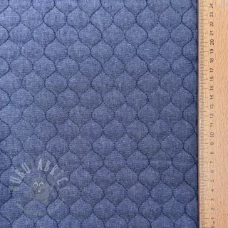 Gewatteerde stof JEANS dark blue